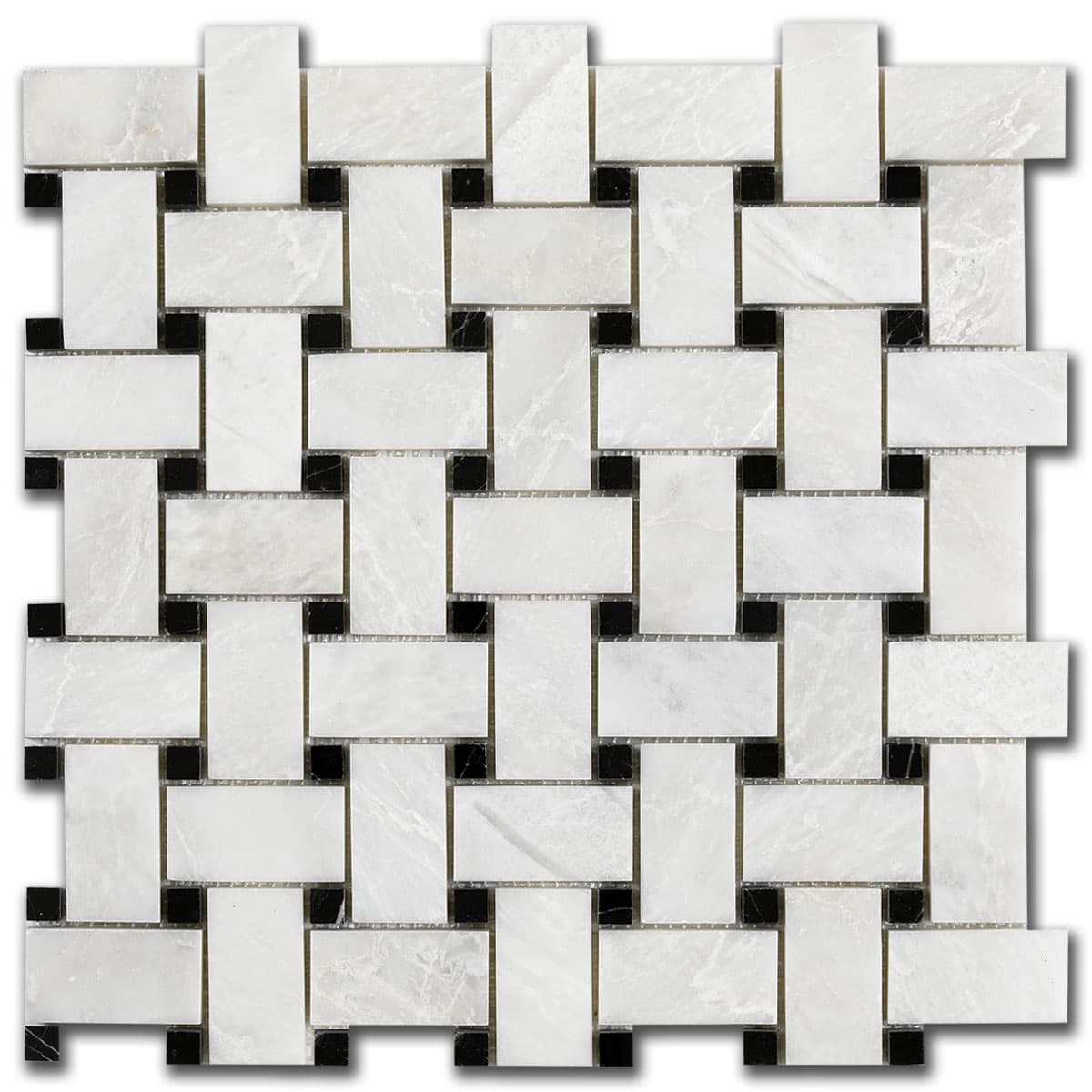 мозайка Айсберг И Торос Ида – Полиран Мрамор 30.5x30.5 см | Ексклузивен Естествен Камък