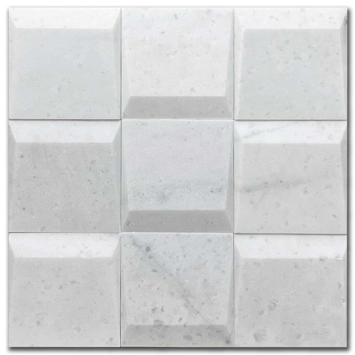 мозайка Карера Футура – Шлайфан Мрамор 30x30 см | Ексклузивен Естествен Камък