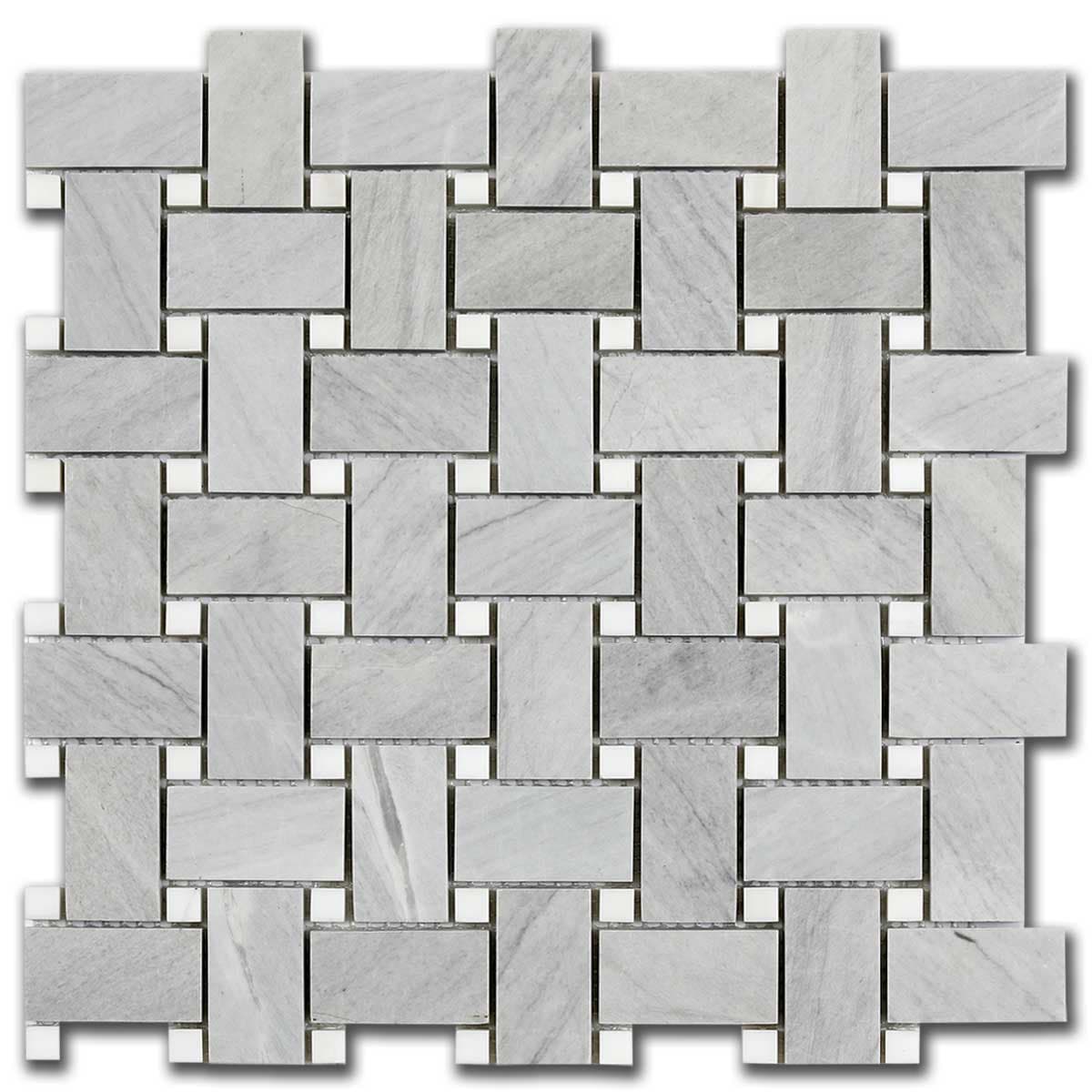 мозайка Лаис Ида – Полиран Мрамор 30.5x30.5 см | Ексклузивен Естествен Камък