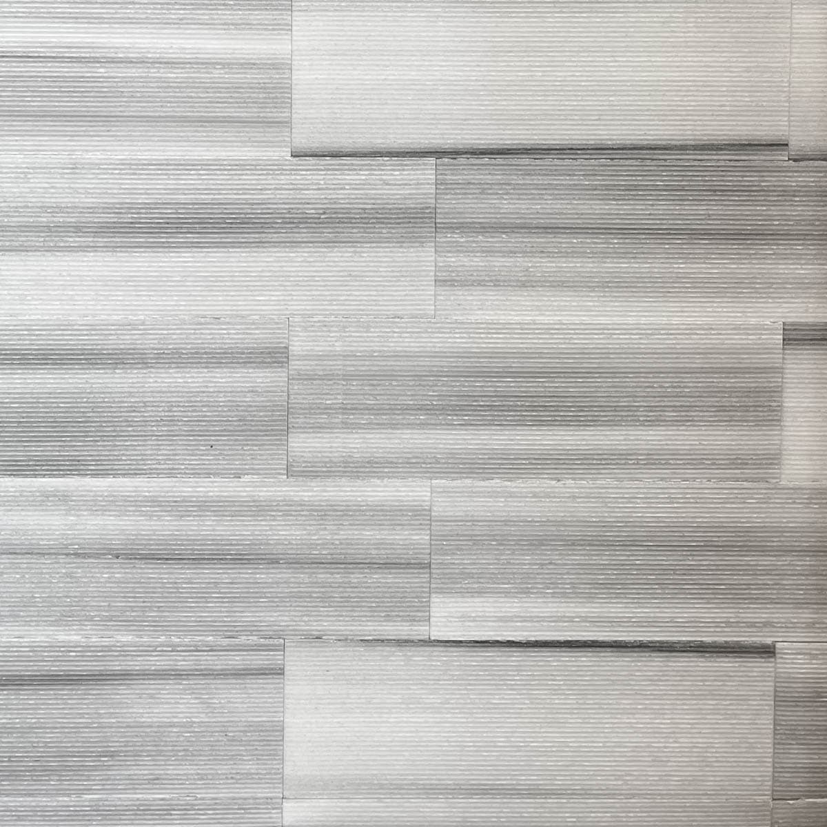 зебра Линеа – Изчеткан Мрамор 10x28 см | Ексклузивен Естествен Камък