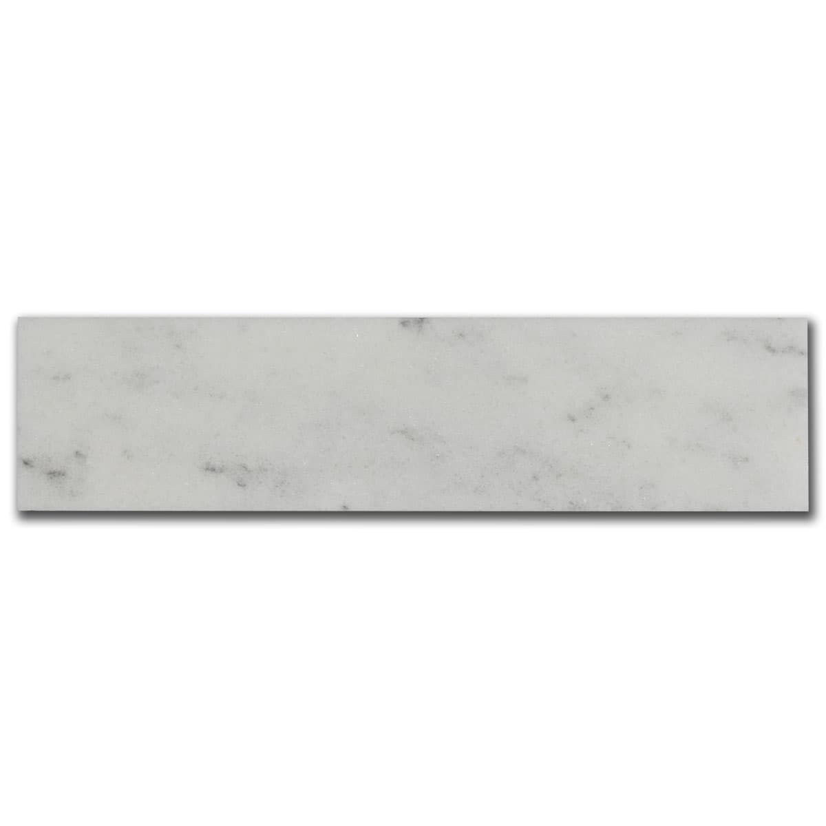 бианко – Полиран Мрамор 7.5x30.5 см | Ексклузивен Естествен Камък