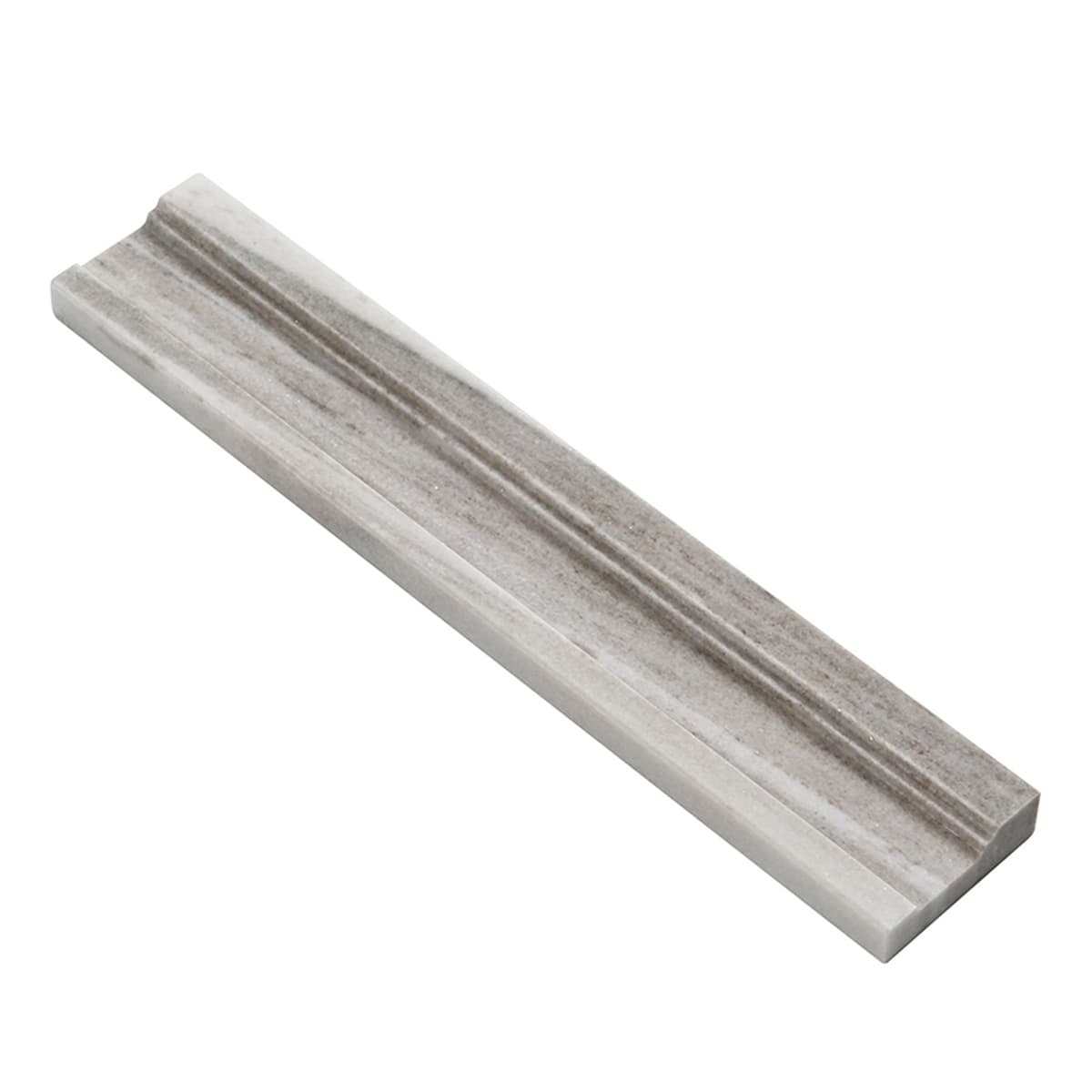 фриз Палисандро Мод Оже – Шлайфан Мрамор 5.7x30.5 см | Ексклузивен Естествен Камък