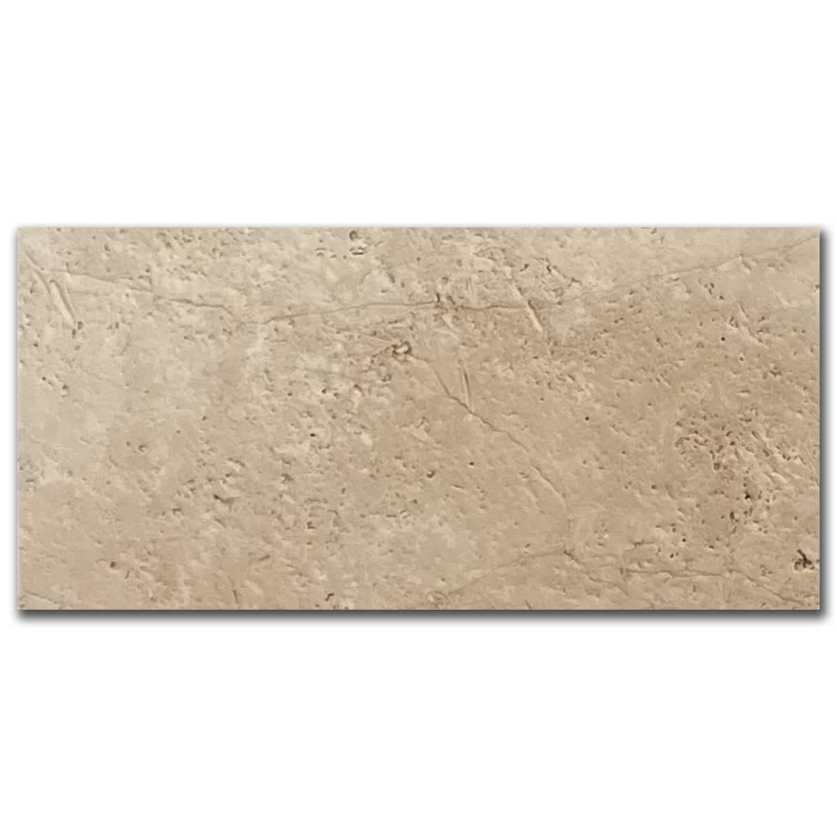 айвори – Изчеткан Травертин 15x30.5 см | Ексклузивен Естествен Камък