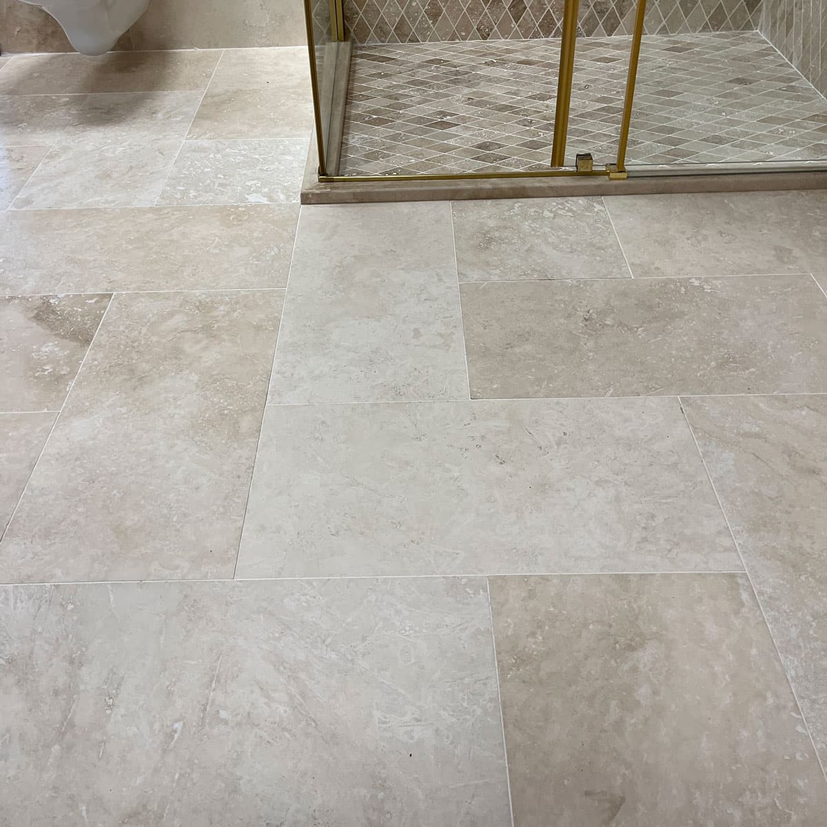 айвори И За – Пълнен Травертин 30.5x61 см | Ексклузивен Естествен Камък